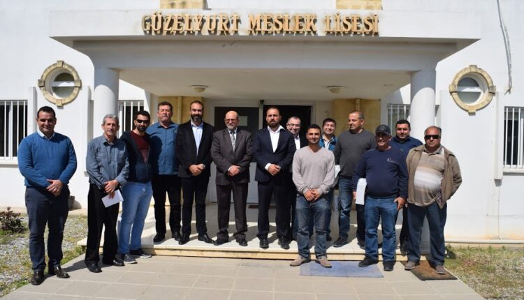 10,04,2017 (1) güzelyurt meslek lisesi tarım böl öğrencileri ziyaret